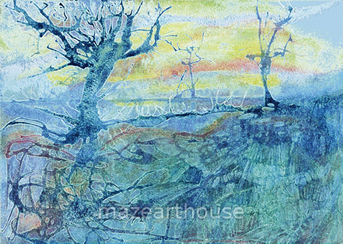Blue Winter Solace